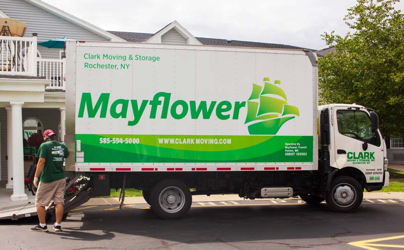Clark Moving & Storage, Inc moving truck